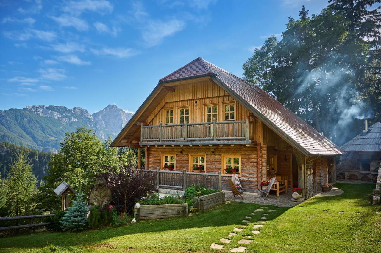 Holiday Chalet "Alpine Dreams" With Private Wellness Solcava Bagian luar foto