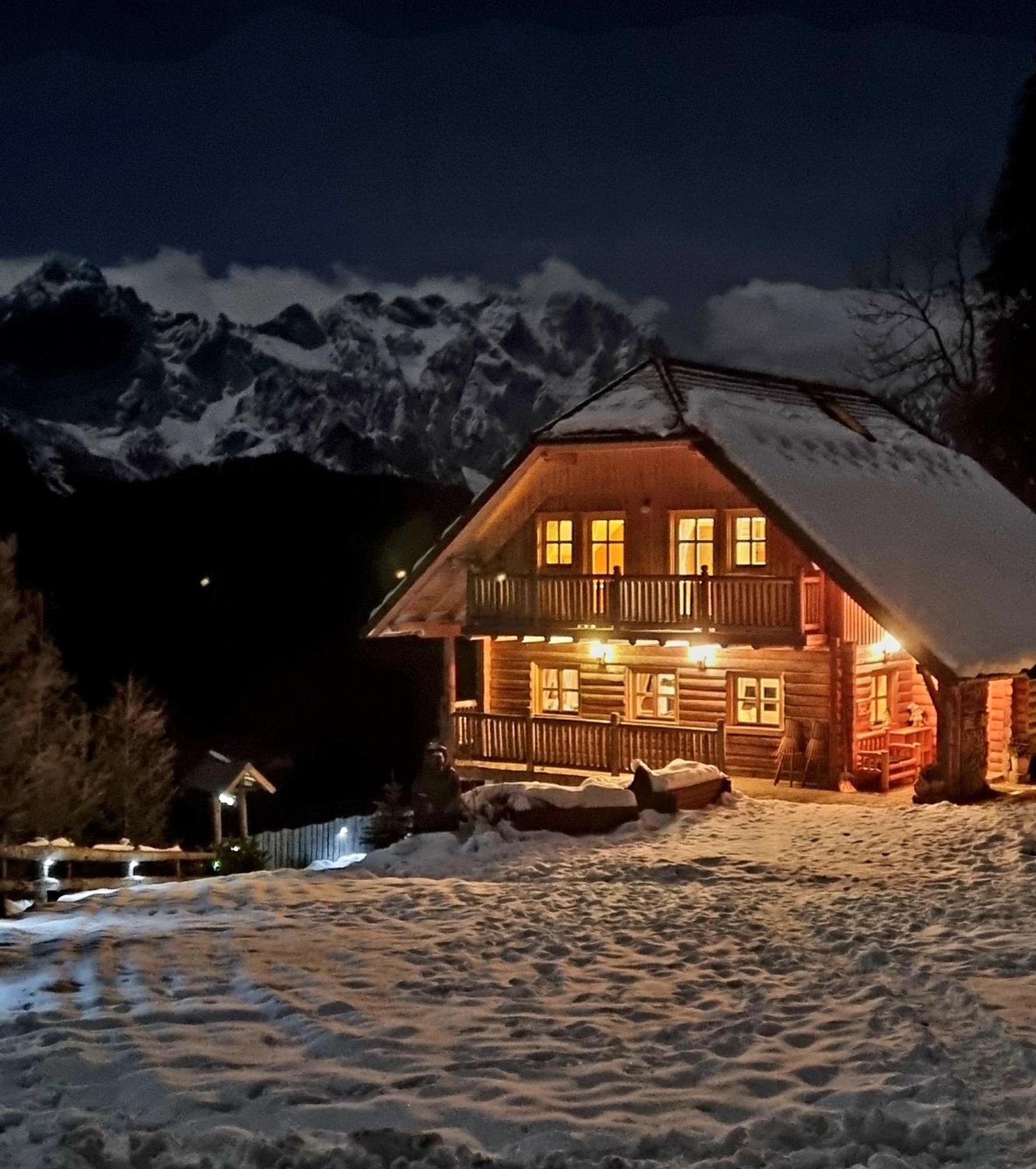 Holiday Chalet "Alpine Dreams" With Private Wellness Solcava Bagian luar foto