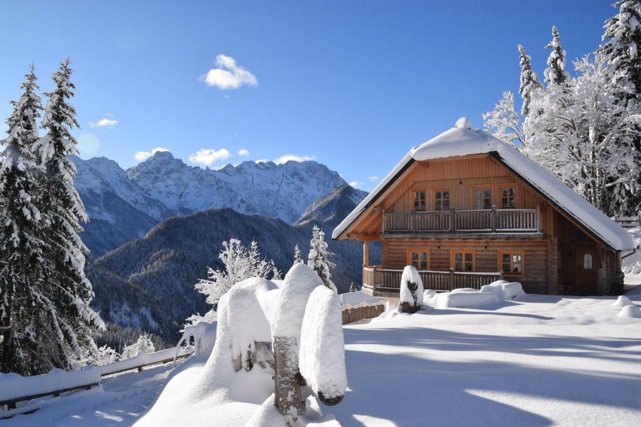 Holiday Chalet "Alpine Dreams" With Private Wellness Solcava Bagian luar foto
