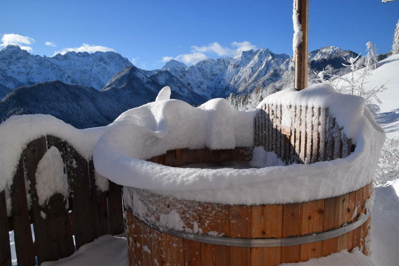 Holiday Chalet "Alpine Dreams" With Private Wellness Solcava Bagian luar foto
