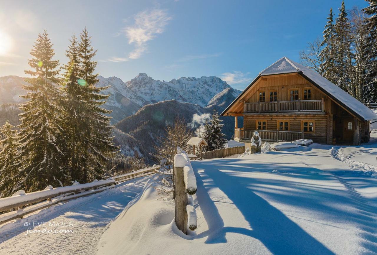 Holiday Chalet "Alpine Dreams" With Private Wellness Solcava Bagian luar foto